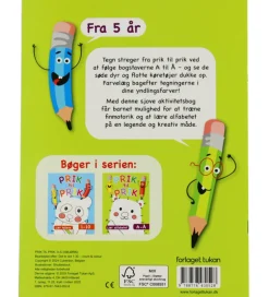 Aktivitetsbog - Prik Til Prik - A-Å - DA>Forlaget Tukan Outlet