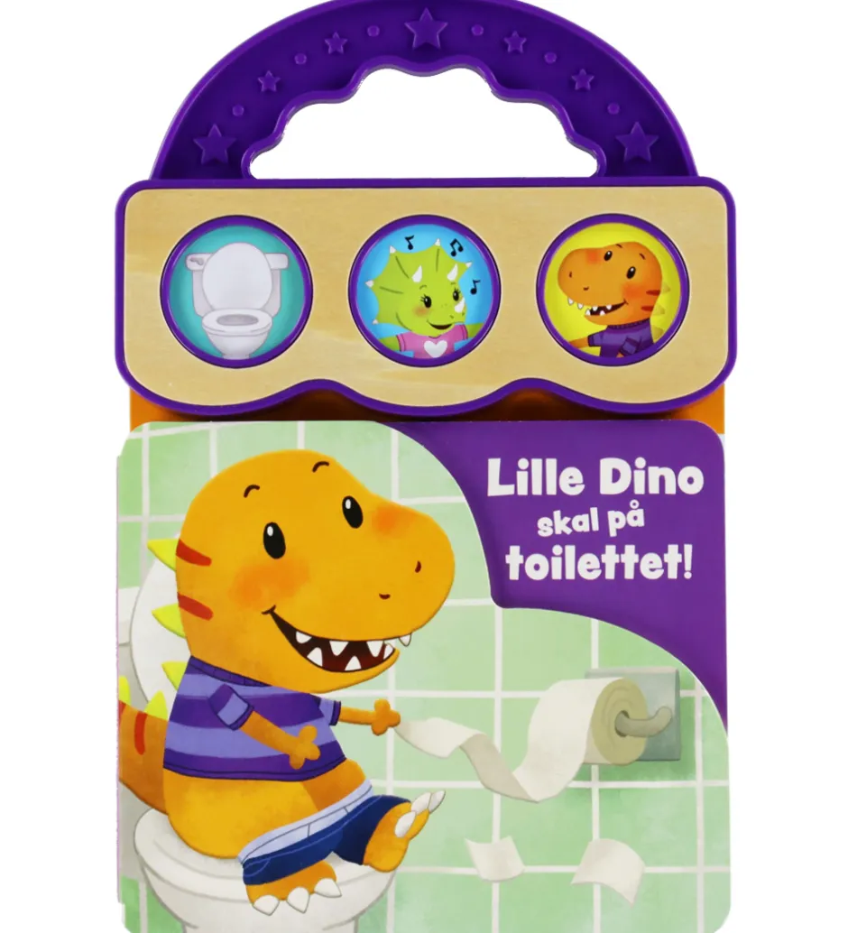 Bog m. Lyd - Lille Dino Skal På Toilettet - DA>Forlaget Tukan New