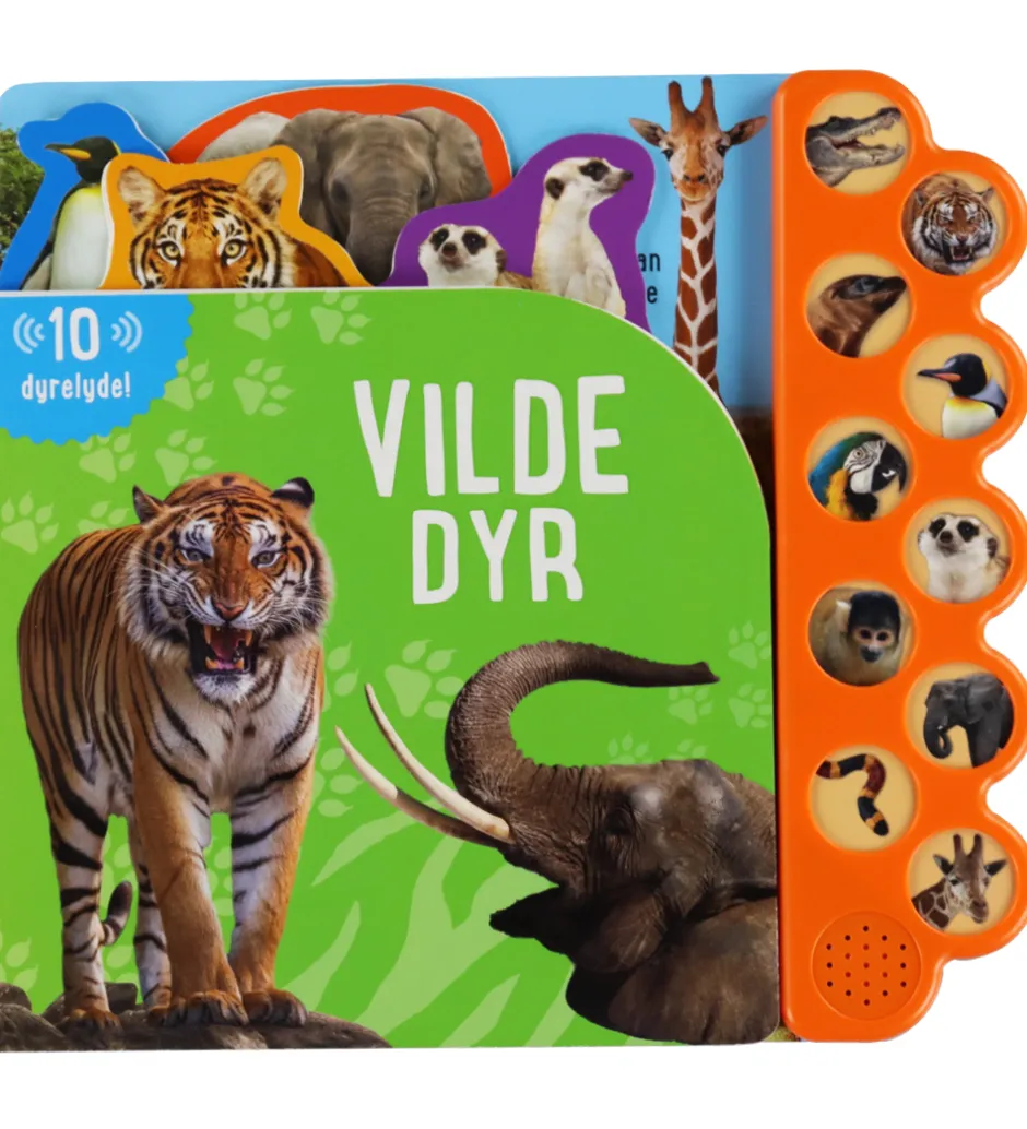 Bog m. Lyd - Vilde Dyr - DA>Forlaget Tukan Discount