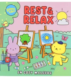 Malebog - Cozy Time - Sunny Vibes: Rest & Relax>Forlaget Tukan Online