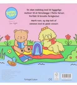 Malebog - Cozy Time - Sunny Vibes: Rest & Relax>Forlaget Tukan Online