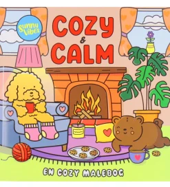 Malebog - Cozy Time - Sunny Vibes: Cozy & Calm>Forlaget Tukan Discount