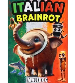 Malebog - Italian Brainrot>Forlaget Tukan Online