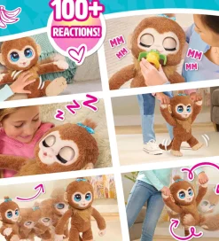 Interaktiv Abe - Peanut The Playful Monkey - 40 cm><noscript><img width=