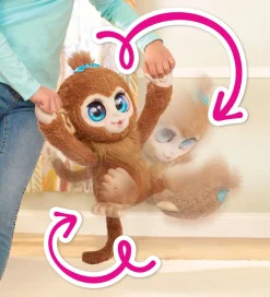 Interaktiv Abe - Peanut The Playful Monkey - 40 cm><noscript><img width=