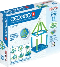 Magnetsæt - Classic Recycled - 25 Dele>Geomag