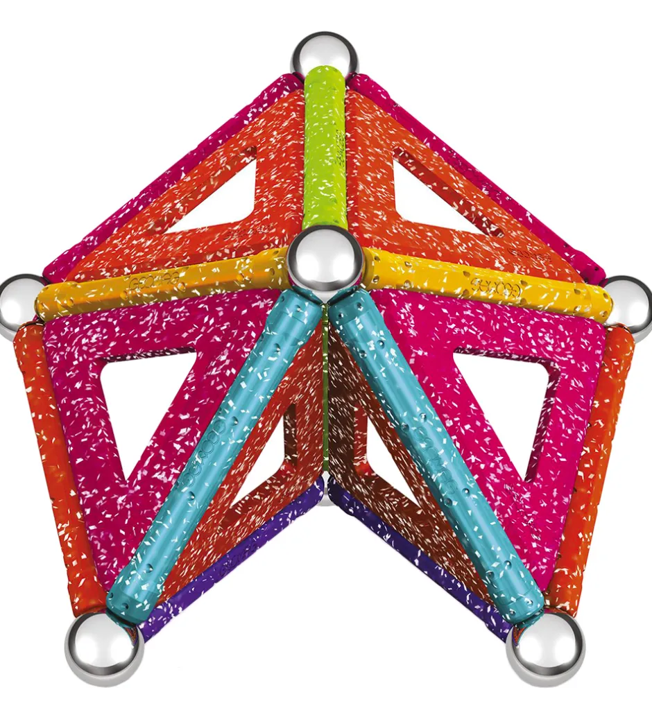 Magnetsæt - Glitter Panels Recycled - 35 Dele>Geomag Outlet