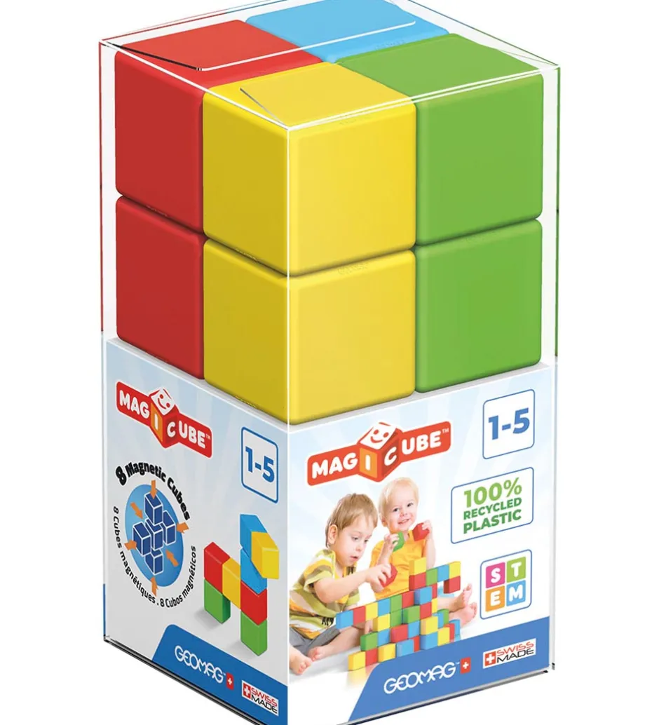 Magnetsæt - Magicube Full Color Crystal - 8 Dele>Geomag Discount