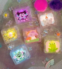 Sansekuber m. Lys - 6 Stk. - Fantastic Fairies>Glo Pals Sale