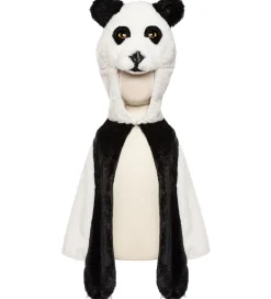 Udklædning - Kappe - Panda - Hvid/Sort>Great Pretenders Discount