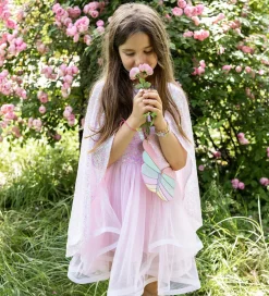 Udklædning - Pink Sequins Twirl Cape><noscript><img width=