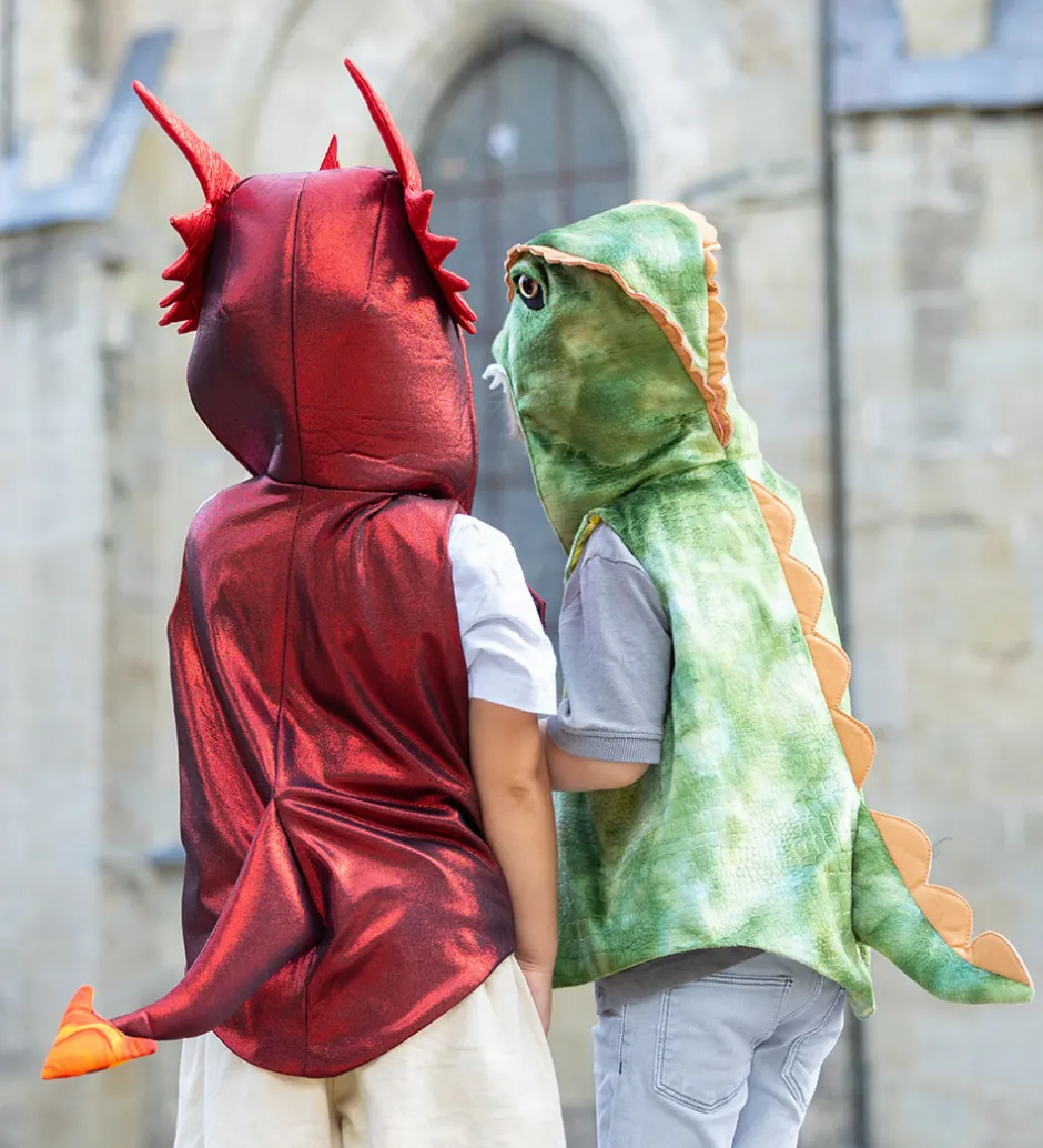 Udklædning - The All Day Everday Dino Vest>Great Pretenders Hot
