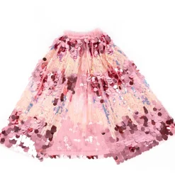 Udklædning - The 5th Avenue Pink Pailette Cape>Great Pretenders Best