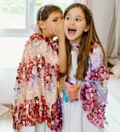 Udklædning - The 5th Avenue Pink Pailette Cape><noscript><img width=