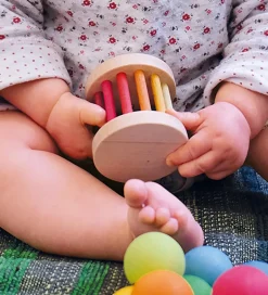Trælegetøj - Mini Rangle - Multifarvet><noscript><img width=
