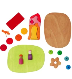 Trælegetøj - Small World Play Down By The Meadow>Grimms Sale