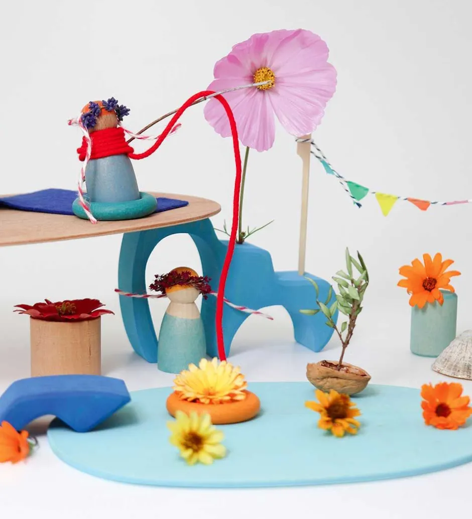 Trælegetøj - Small World Play By The Water>Grimms Sale