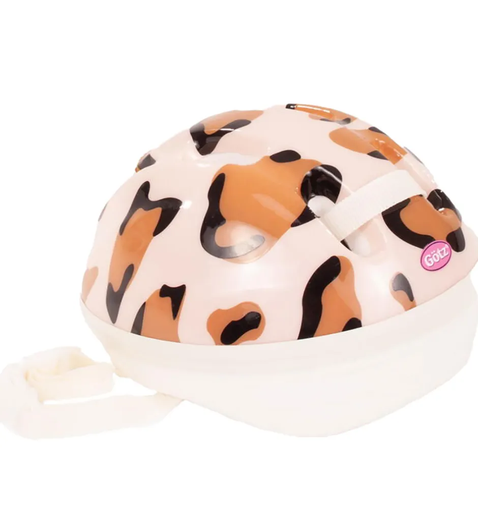 Dukkecykelhjelm - 30-33cm - Tiger>Götz New