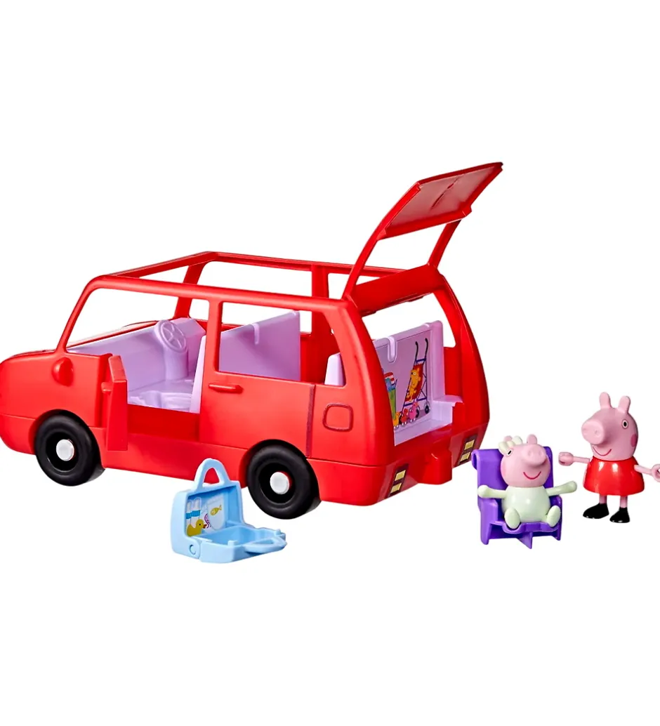 Legetøj - 5 Dele - Peppa's Big Family Car>Gurli Gris