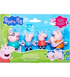 Legetøjsfigurer - 4 stk. - Peppa's Family Of Five>Gurli Gris Online