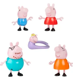 Legetøjsfigurer - 4 stk. - Peppa's Family Of Five>Gurli Gris Online