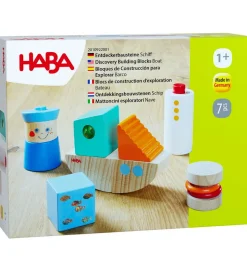 Byggeklodser - Træ - Discovery Building Blocks Boat - 7 stk>HABA Outlet