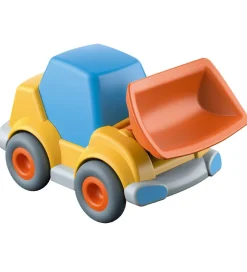 Traktor m. Frontlæsser - 6,5 cm - Gul>HABA Hot