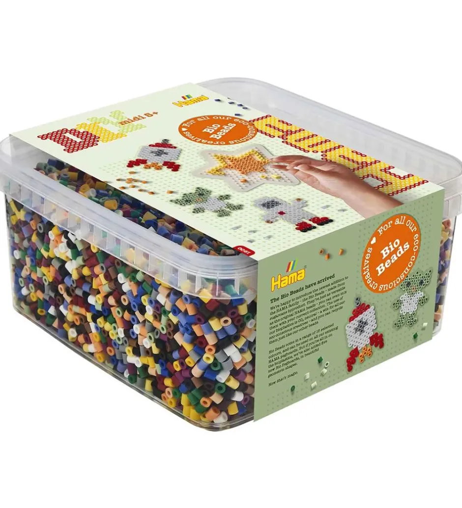 Bio Midi - 15.000 stk. + 1 Stjerne - Multifarvet>Hama Outlet