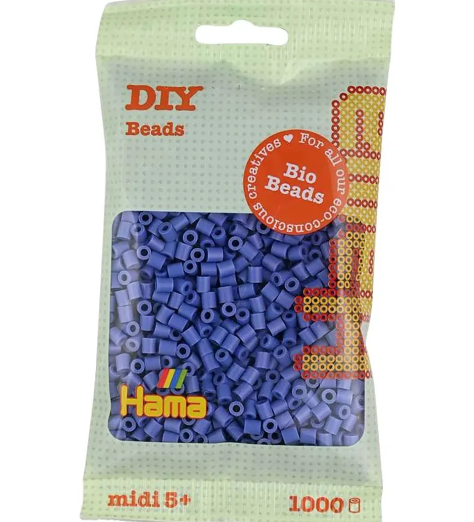 Bio Midi Perler - 1000 stk. - 107 Lavendel>Hama Hot