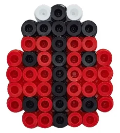 Maxi Perler - 400 Perler stk. - Firkant & Hjerte>Hama Outlet