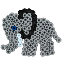 Maxi Perlesæt - 600 stk. - Dyr><noscript><img width=