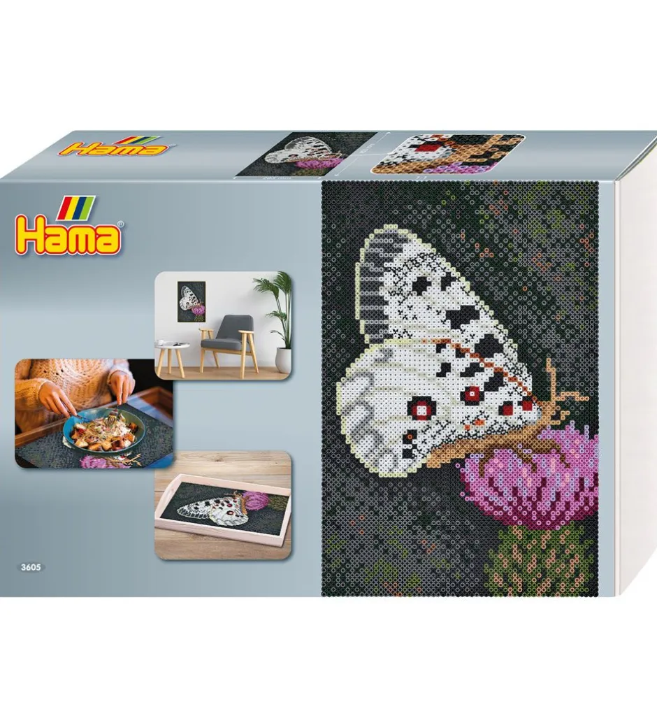 Midi Art - 10.000 stk. - Sommerfugl>Hama Outlet