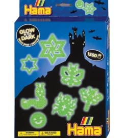 Midi Gaveæske - 1500 stk - Glow in the Dark>Hama