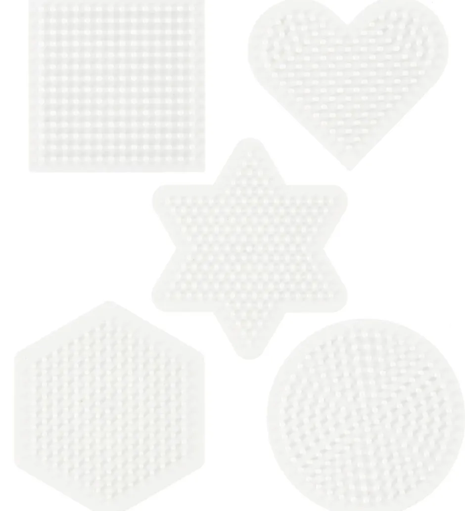 Midi Perleplader m. Stickers - 5 stk/6 stk - Gemotrisk>Hama Online