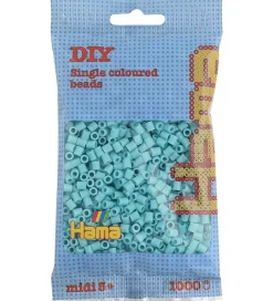 Midi Perler - 1000 stk. - 113 Aqua>Hama Online