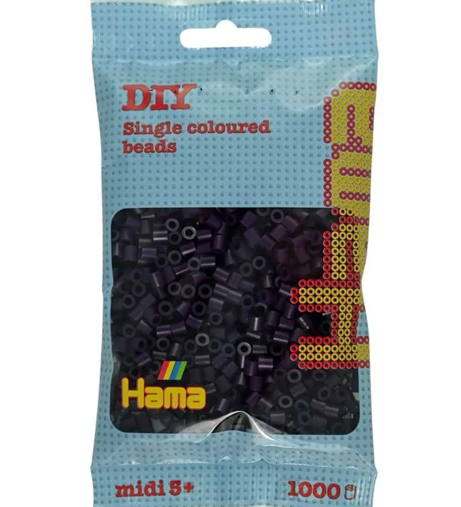 Midi Perler - 1000 stk. - 108 Aubergine>Hama Discount