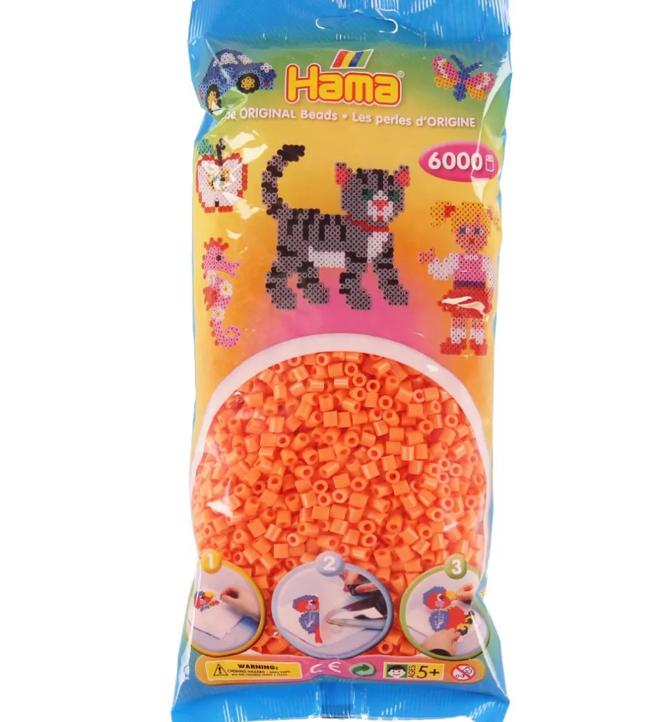 Midi Perler - 6000 stk. - 79 Abrikos>Hama Sale