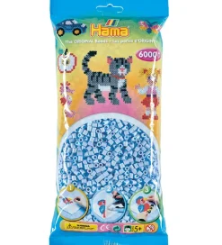 Midi Perler - 6000 stk. - 97 Pastel Isblå>Hama Discount