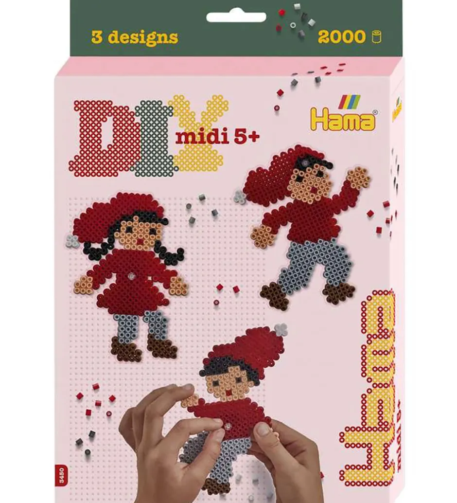Midi Perler - 2000 stk. - DIY Ophæng - Kravlenisser>Hama Best