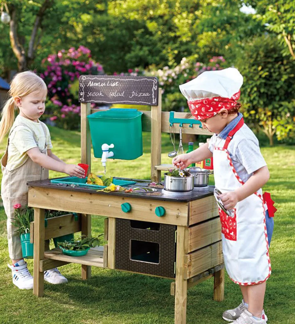 Udekøkken m. Tilbehør - Nature Fun>Hape Sale