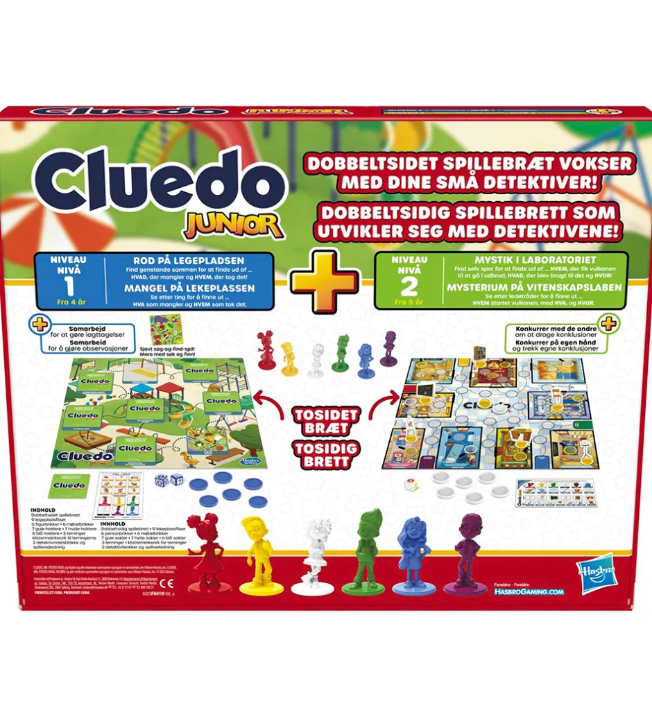 Brætspil - Cluedo Junior - 2-i-1>Hasbro Best