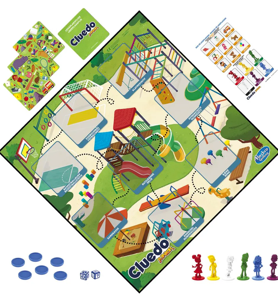Brætspil - Cluedo Junior - 2-i-1>Hasbro Best