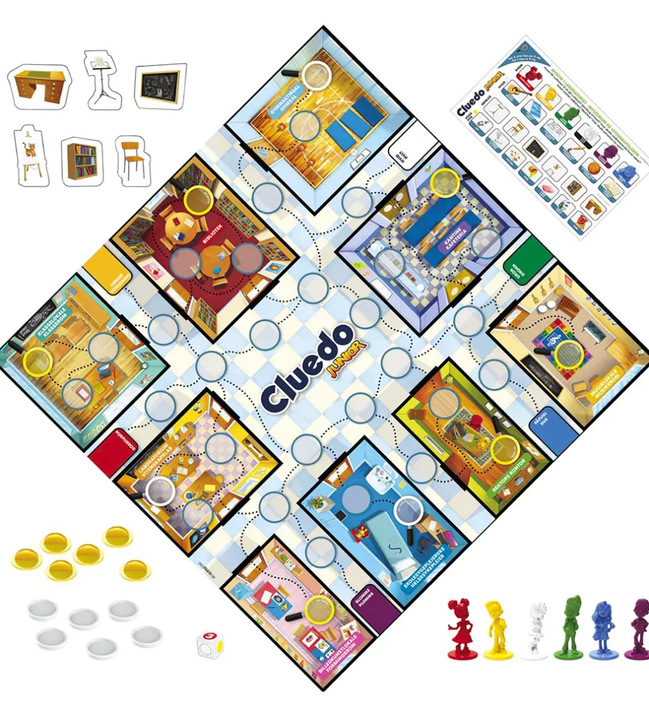 Brætspil - Cluedo Junior - 2-i-1>Hasbro Best
