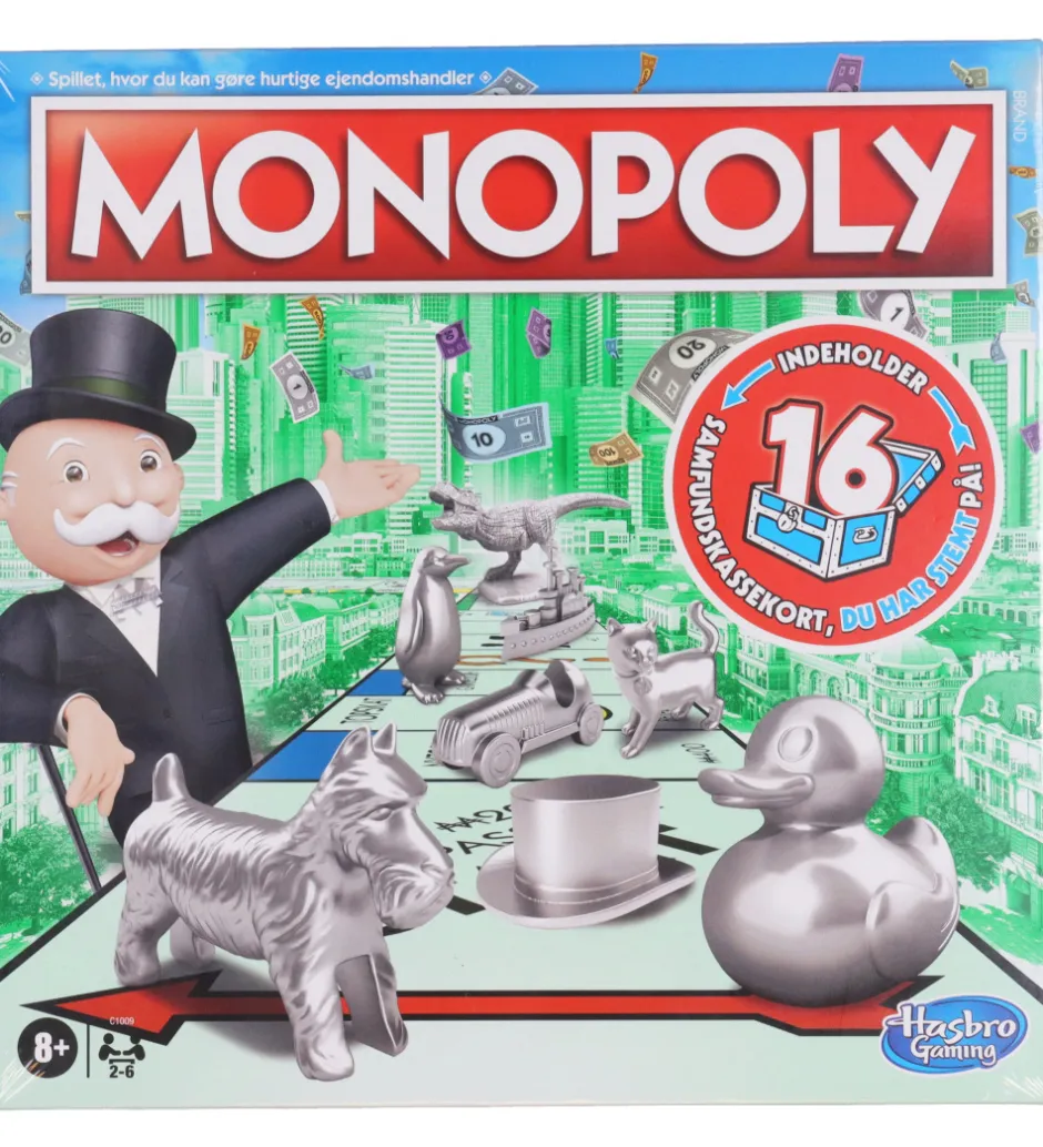 Brætspil - Monopoly Classic>Hasbro Outlet