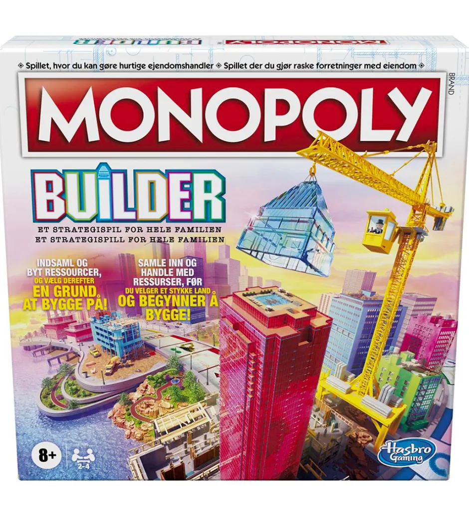 Brætspil - Monopoly Builder>Hasbro Clearance