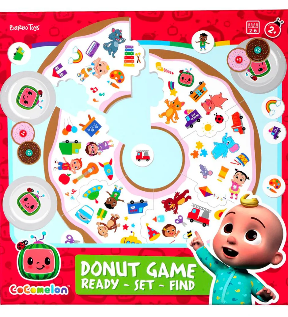 Spil - CoComelon Donut Game - Ready, Set, Find>Hasbro Clearance