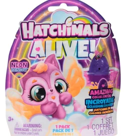 Legetøj - Alive Neon Rainbow - Assorteret>Hatchimals Discount