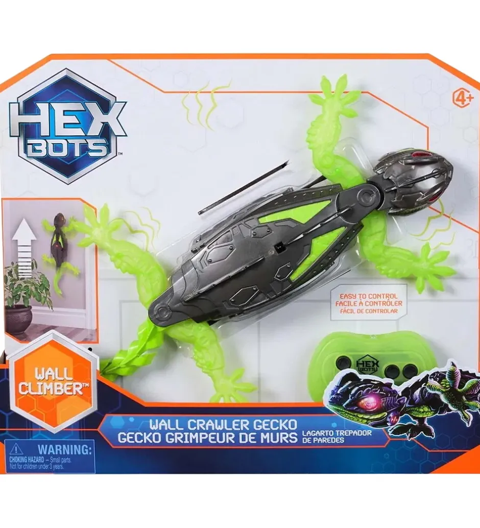 Vægkravlende Gekko - Nano Smart>Hex Bots Hot