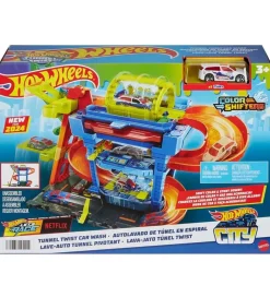 Bilbane - City Tunnel Twist Car Wash>Hot Wheels Hot