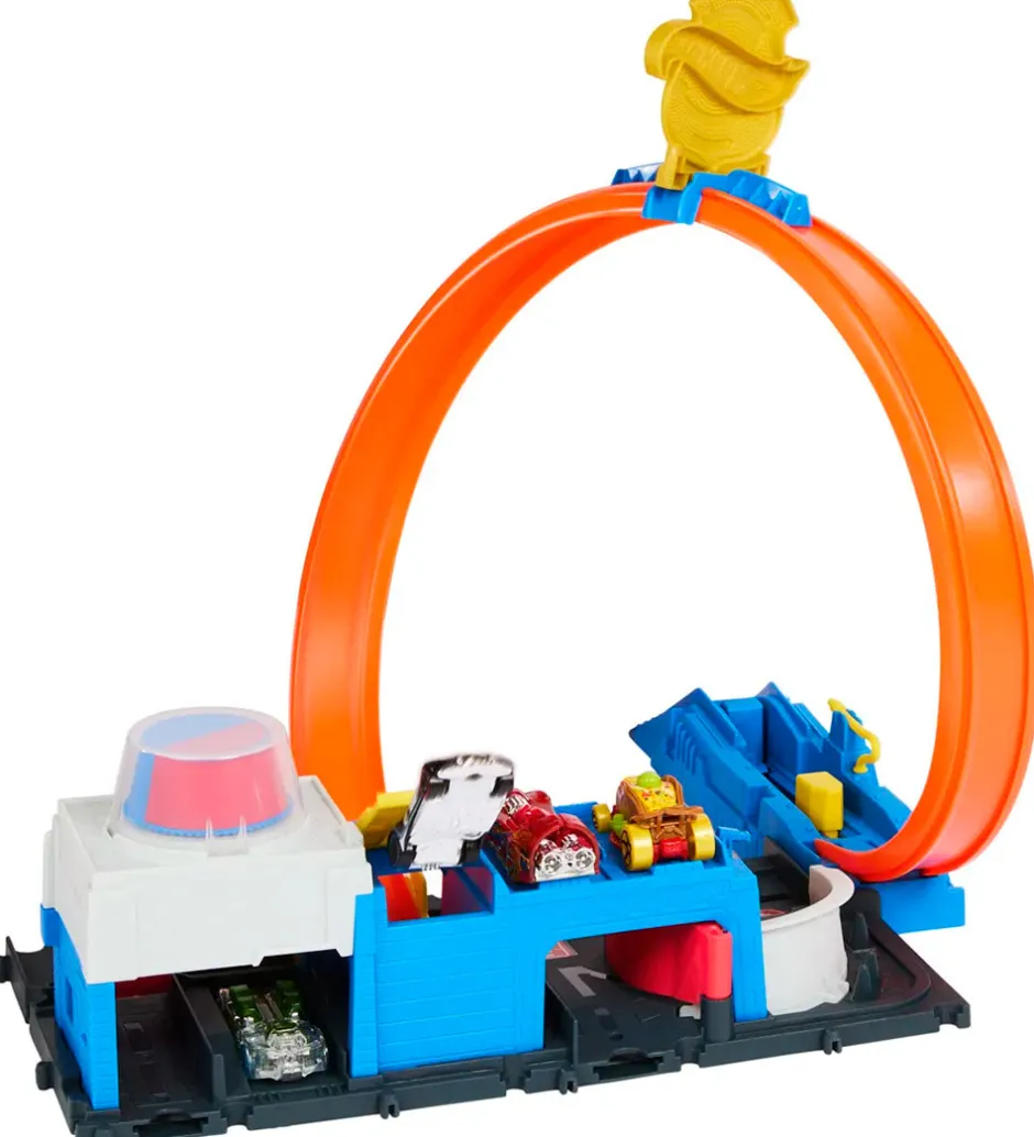 Bilbane - City Super Police Station>Hot Wheels Hot